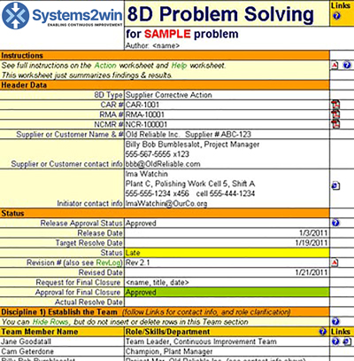 8d approach to problem solving pdf