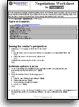 Negotiations Worksheet