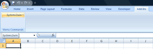 Office 2007 menu
