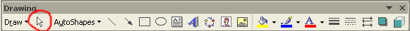 Select Objects Arrow