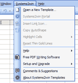 Systems2win menu