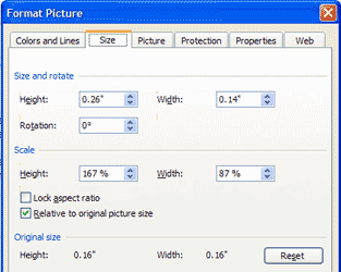 Format picture