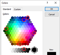 colors standard