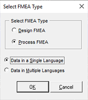 FMEA - select type
