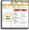 5S Red Tags