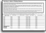 Strategic Planning worksheet - Logistics