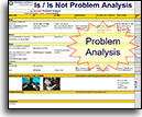 Is Is Not Problem Analysis