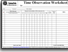 Time Observation Worksheet